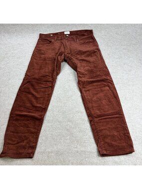 Todd Snyder Pants 34 x 30 Brown Chino Slim Fit Corduroy